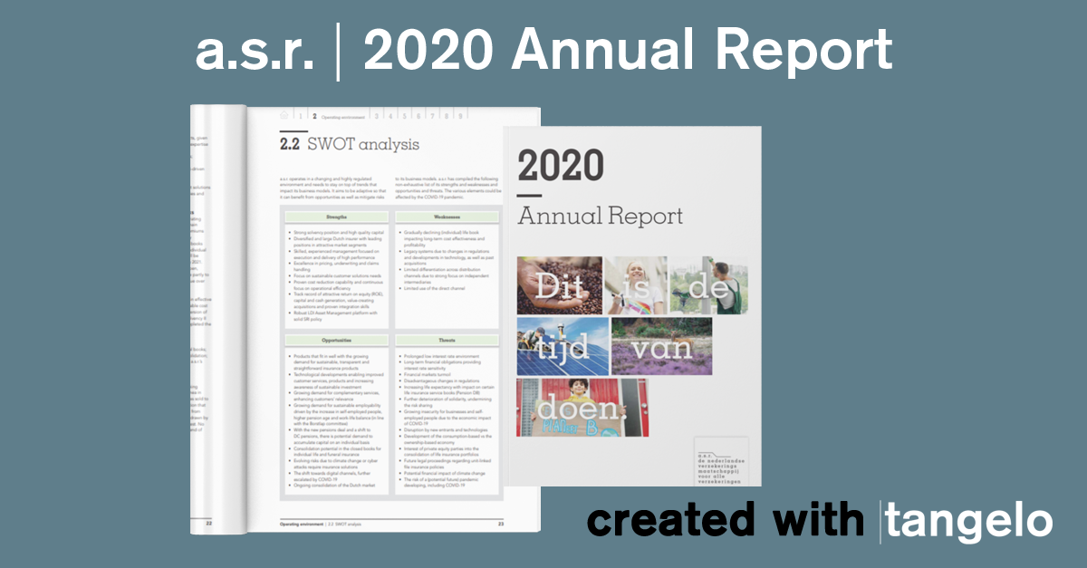 a.s.r. Annual Report 2020